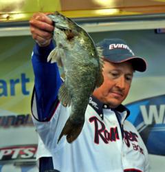 Returning to a group of fish he found during the first day of the tournament paid off with a fifth place paycheck for Ken Wick.