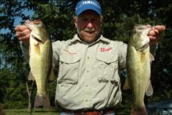 Pro Kevin Lasyone of Dry Prong, La., used a three-day catch of 32 pounds, 8 ounces to leapfrog from ninth to third place.