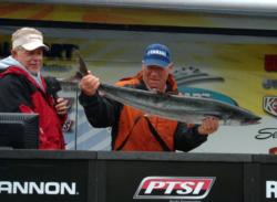 Team Prilosec caught a 28-pound, 2-ounce kingfish on day two to finish the tournament in seventh place.