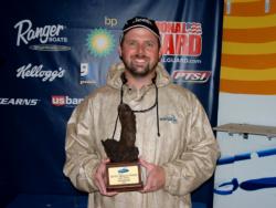 Mark Lynch of Goose Creek, S.C., earned $2,023 as the co-angler winner of the March 28 BFL South Carolina Division event.