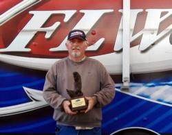 Johnny Sanson of Winchester, Tenn., earned $2,561 as the co-angler winner of the March 28 BFL Choo Choo Division event.