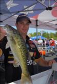 Chevy Pro Anthony Gagliardi did not catch a keeper until 12:40 on day one, but eventually boxed 11-1 for 19th place.