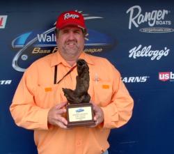 Rick Pritchard of Huntsville, Texas, earned $1,347 as the co-angler winner of the April 25 BFL Cowboy Division event.