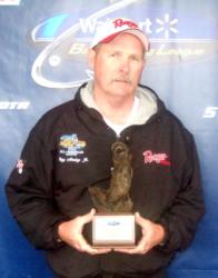 Ray Arning Jr. of Walnut Hill, Ill., earned $2,249 as the co-angler winner of the May 2 BFL LBL Division event.