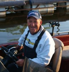 Pro Tom Brunz thinks the bite on the Mississippi River is improving everyday. 