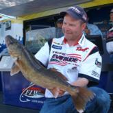 Chris Gilman is in fourth place in the Pro Division with a two-day total of 44 pounds, 11 ounces.