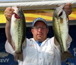 Success came quickly for top co-angler Brian Somrek who had his limit by 7:30 a.m.