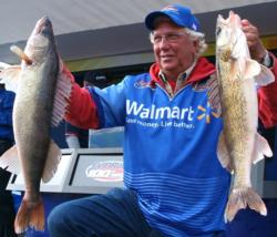 Local pro Randy Stevens finished third with a four-day total of 75 pounds, 9 ounces.