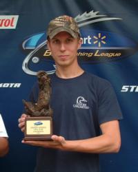 James Moore Jr. of Lampasas, Texas, earned $1,125 as the co-angler winner of the May 16 BFL Cowboy Division event.