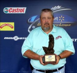 Keith Peeples of Greenwood, Miss., earned $2,270 as the co-angler winner of the May 16 BFL Mississippi Division event.