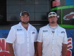 The Angelo State team of Austin Adcock of Leander, Texas, and Josh Seale of Beckinridge, Texas, finished in third place at the 2009 FLW College Fishing tournament at Lake Amistad.
