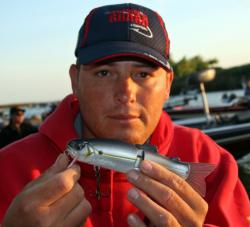 Planning a diverse approach, California pro Ramon Fonseca will look for the big bite with his swimbait.