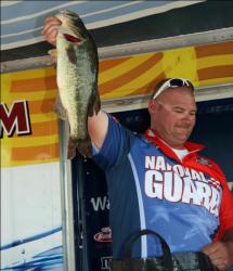 Using the Punch Skirt that he invented for delta mat punching, Stephen Tosh Jr. fished his way into second place.