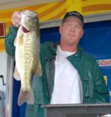 Dallas Judkins of Lawrenceburg, Tenn., is in second place in the Co-angler Division with a five-bass limit weighing 16 pounds, 13 ounces.