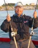 Tournament leader Lloyd Pickett, Jr., hopes to score his first Stren Series victory today by fishing mussel bars.