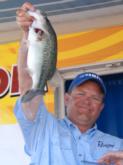 Jay Kendrick of Grant, Ala., finished third with a three-day total of 39 pounds, 10 ounces.