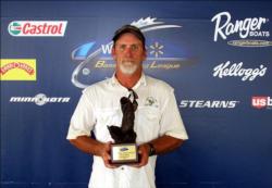 Myron Sims of Quitman, Texas, earned $1,883 as the co-angler winner of the June 20 BFL Louisiana-Texas Division event.