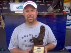 Chris Whittaker of Ruther Glen, Va., earned $1,940 as the co-angler winner of the June 20 BFL Shenandoah Division event.