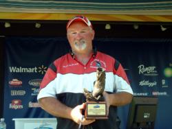 Mark McCartney of Rochelle, Ill., earned $2,157 as the co-angler winner of the June 20 BFL Great Lakes Division event.