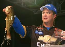Chevy pro Jay Yelas is in fourth place with one day of competition remaining on Lake Champlain.