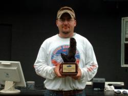 Ben Due of Mauston, Wis., earned $1,981 as the co-angler winner of the July 18 BFL Great Lakes Division event.