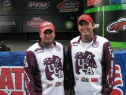 The Central Arkansas team of Dylan Hays of Greenbriar, Ark., and Jon Paulovich of Conway, Ark., finished the FLW College Fishing event at the Detroit River in fourth place.