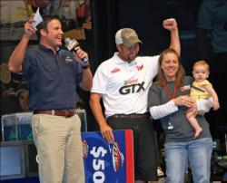 Brad Roberts is joined by his wife Lisa and their son Landon as FLW