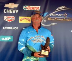 Mark Batur of Boonville, N.Y., earned $1,921 as the co-angler winner of the Aug. 8 BFL Empire Division event.
