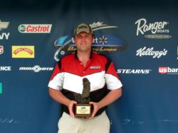 Charlie Smith of Florence, Ky., earned $1,644 as the co-angler winner of the Aug. 8 BFL Buckeye Division event.