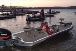 Stren Series anglers get ready for takeoff.