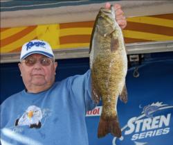 Co-angler leader James Connolly said switching to a new soft plastic led him to the top spot.