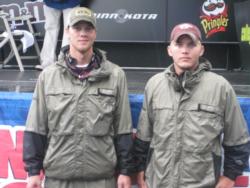 The Virginia Tech team of Carson Rejzer and Andrew Blevins finished the National Guard FLW College Fishing event at Lake Champlain in third place.
