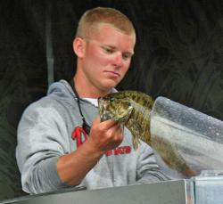 After leading the co-angler division on day two, Micah Frazier fell just a few ounces short of victory.