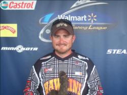 Wilby Hawkins of Hickory, Ky., earned $2,635 as the co-angler winner of the Sept. 12-13 BFL LBL Division event.