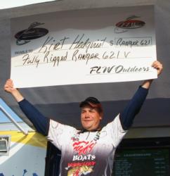 For winning the 2009 FLW Walleye League Finals, boater Kirt Hedquist took home a $53,000 Ranger 621.