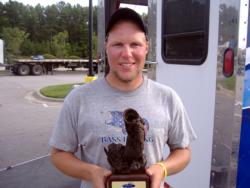 Scott Howard of Huddleston, Va., earned $2,466 as the co-angler winner of the Sept. 19-20 BFL Shenandoah Division event.