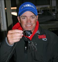 National Guard pro Tim Klinger will start his day with a buzzbait.