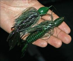 Punch baits with weights sized for different vegetations slide through cover better with a Punch Skirt.