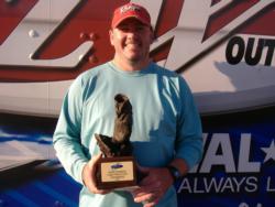 Michael Wright of Covington, Ga., earned $3,033 as the co-angler winner of the Sept. 26-27 BFL Dixie Division event. 