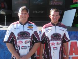 The Southern Illinois University team of Richard Dunham and Travis Gould finished the National Guard FLW College Fishing event at Lake of the Ozarks in second place.