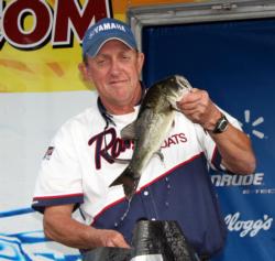 Early crankbait action gave Timothy Achee a limit by 7:30.