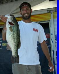 A 6-pound, 14-ounce largemouth earned Big Bass honors and fourth place in the pro division for Cameron Smith.