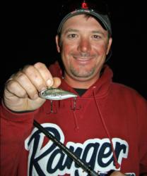 Tenth place pro Roy Hawk will fish a Rat-L-Trap early and then switch to a deep diving crankbait.