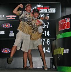 Hometown favorites, the UCF team of Matthew Norman and Dustin Lauer were elated to reach the top-5.