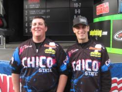 The Chico State team of Parker Moran and Marshal Smith took fourth at the CF Western event at Lake Shasta.