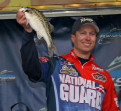 Focusing on one general area, Brent Ehrler caught his winning sack on finesse baits.