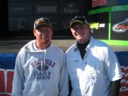 The Tarleton State Texas team of Derek Doyle and Seth Peugh finished in third place overall at the FLW College Fishing event at Sam Rayburn Reservoir.
