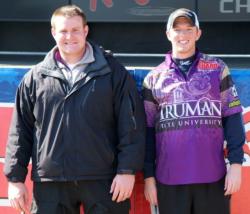 With two bass weighing 4 pounds, 6 ounces, Truman State finished the Central Division qualifier on Bull Shoals Lake in fifth place.