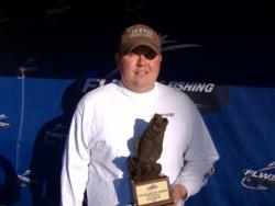 Co-angler Mark Murphy of Lexington, N.C., earned $1,963 as winner of the March 6 BFL North Carolina Division event.