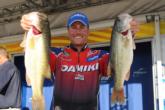 Bryan Thrift of Shelby, N.C., holds down the fourth place spot with a two-day total of 39-10.